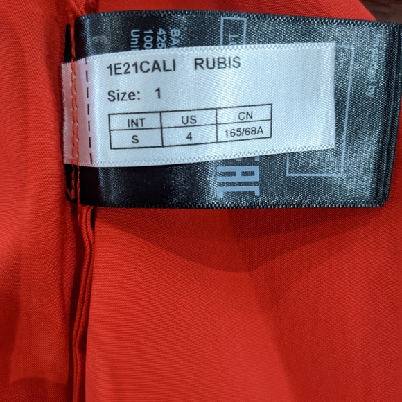 BNWT Ba&sh Calia Romper - Ruby - Picture 14 of 16